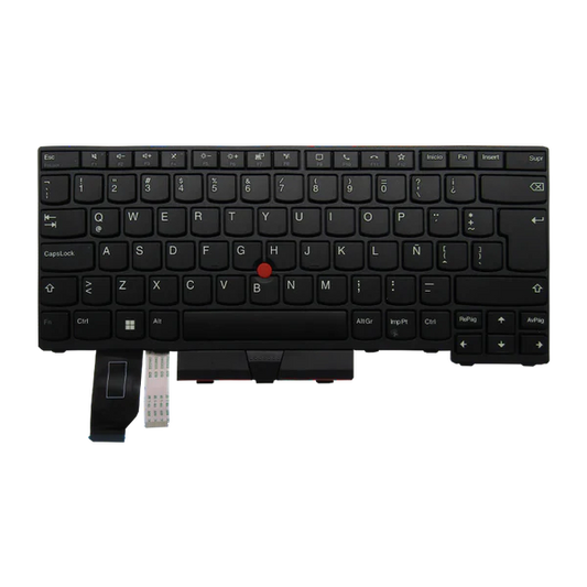TECLADO LENOVO L14 GEN 1 Y 2 5N20W67652 i5-11 CON MARCO C/TRACKPOINT NEGRO ESPAÑOL (ORG) Garantía 6 Meses