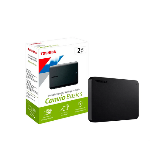 Disco Externo Toshiba Canvio Basic 2TB USB 3.0