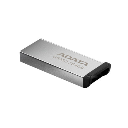 Memoria USB Adata -USB 3.2 / 64GB Metal Plata