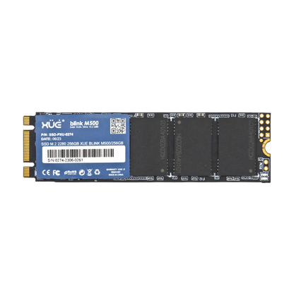 Disco de Estado Sólido SSD 256GB M.2 MSATA 2280 Blink M500/256GB 520MB/S Marca XUE®