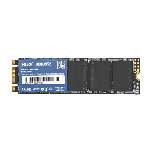 Disco de Estado Sólido SSD 256GB M.2 MSATA 2280 Blink M500/256GB 520MB/S Marca XUE®