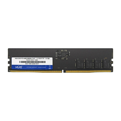 Memoria RAM 16GB para Desktop DDR5 PC5-44800 5600MHZ CL46 1.1V Marca XUE®