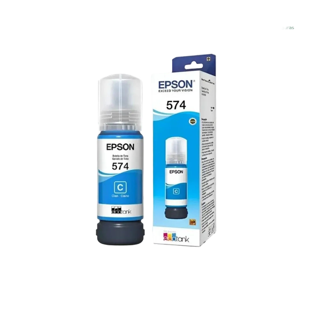 Botella de Tinta Cyan Epson T574