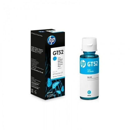 Botella De Tinta HP GT52 Cyan Original