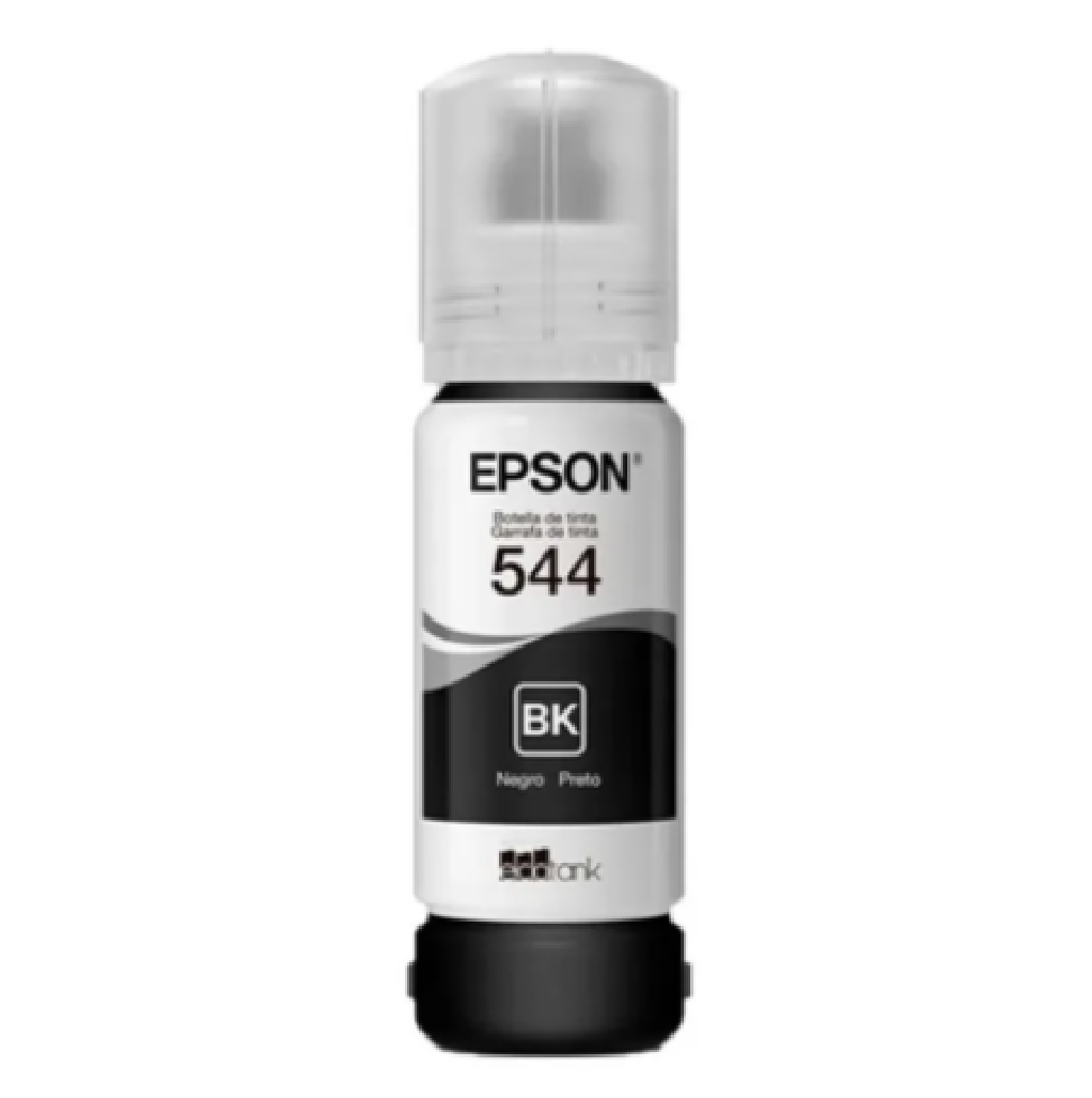 Botella de tinta Epson T544 Negra original