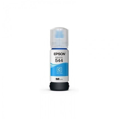 Botella De Tinta Epson T544 Cyan Original