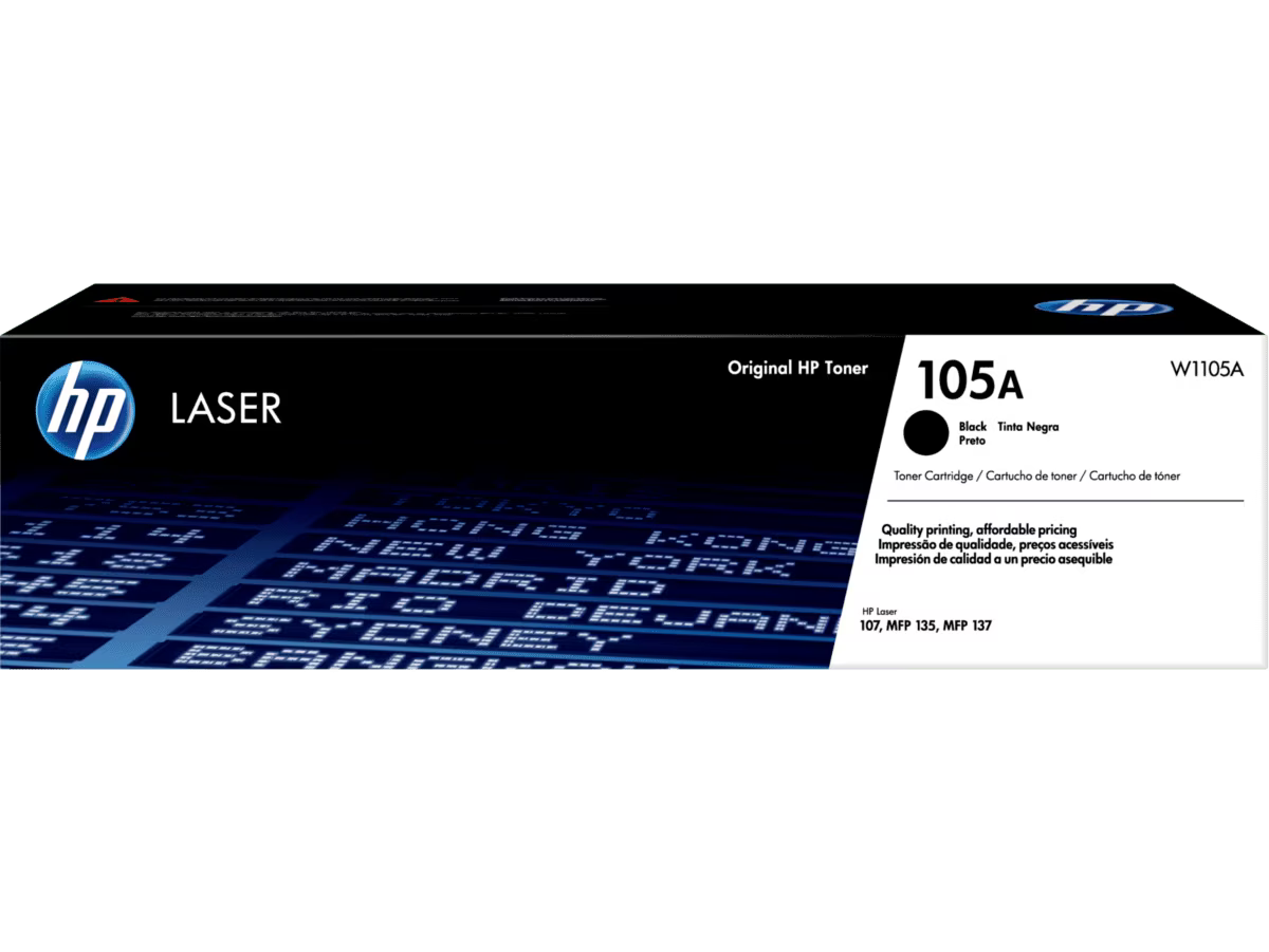 Cartucho de Tóner HP 105A Negro LaserJet Original