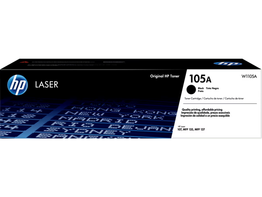 Cartucho de Tóner HP 105A Negro LaserJet Original